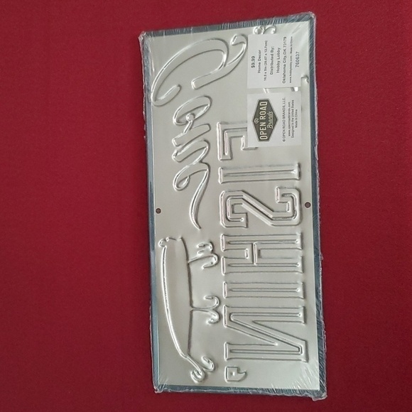 NWT Set of 2 Metal Gone Fishing Novelty Signs Home Decor - Picture 6 of 7